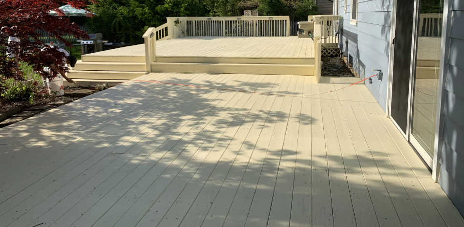 service fence and deck staining work